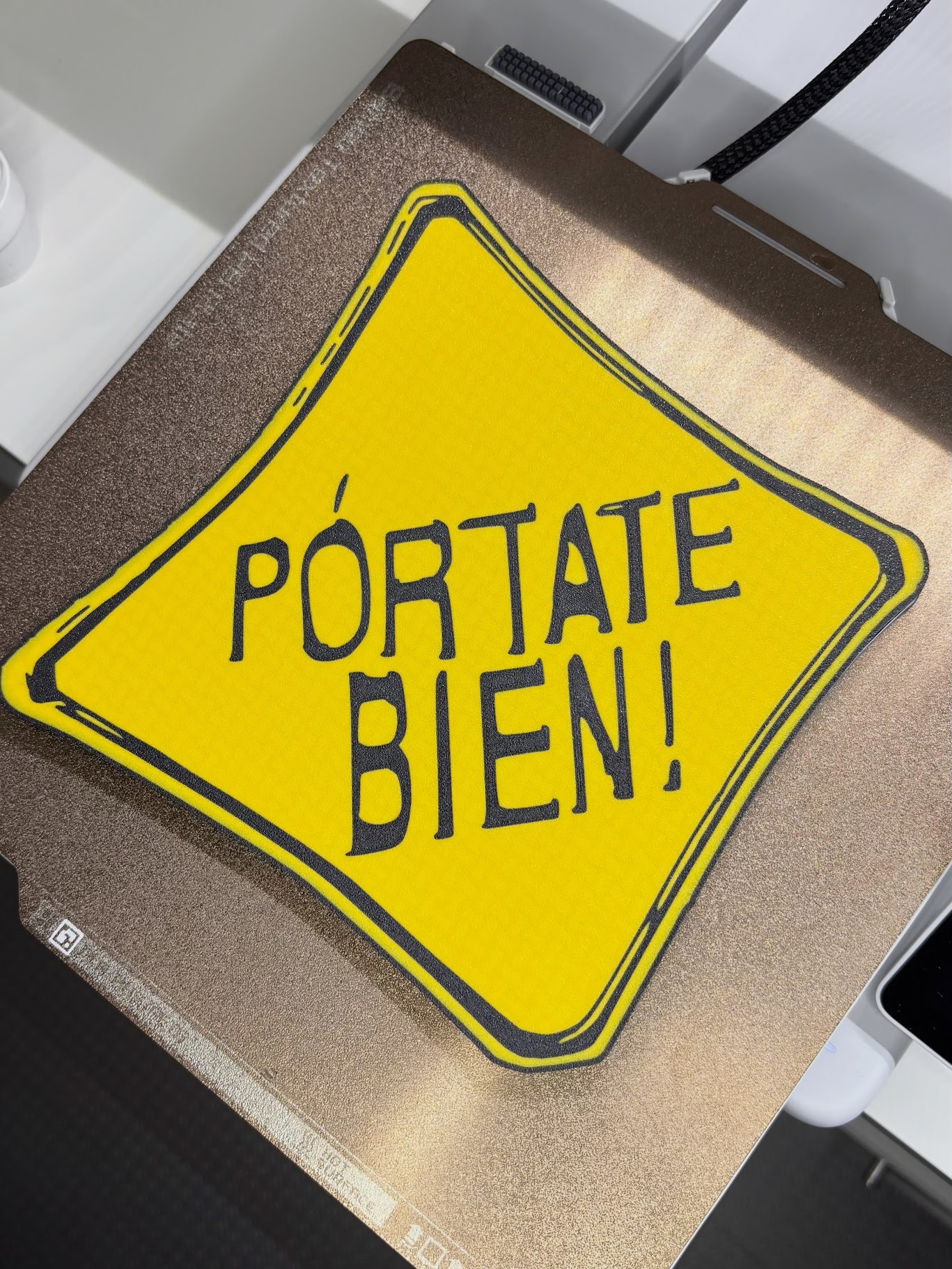 Azulejo Pórtate bien